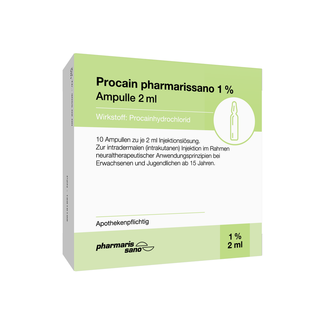 Procain pharmarissano 1% Ampulle 10 x 2ml