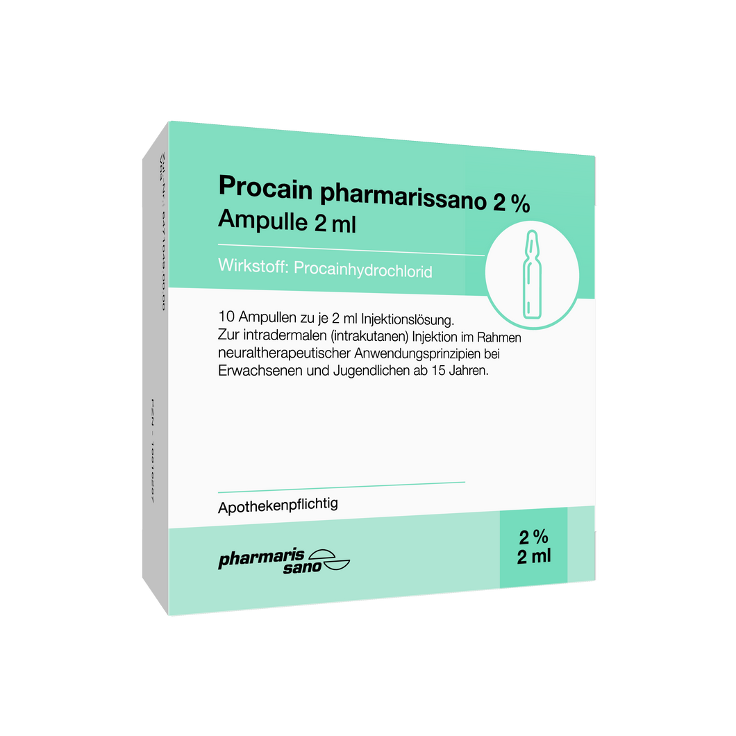 Procain pharmarissano 2% Ampulle 10 x 2ml