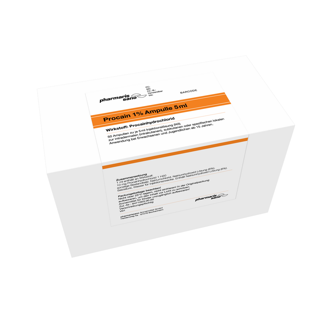 Procain 1% Ampulle 50 x 5ml