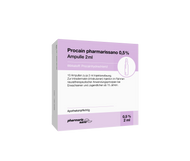 Procain pharmarissano 0.5% Ampulle 10 x 2ml
